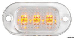 Polykarbonát Stropné svietidlo 3 LED žiadny kovový krúžok